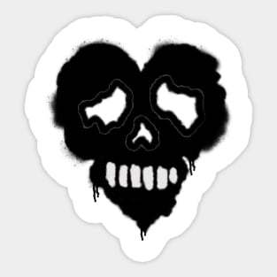 Horror Heart Sticker